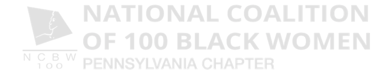 National Coalition of 100 Black Women PA Chapter logo